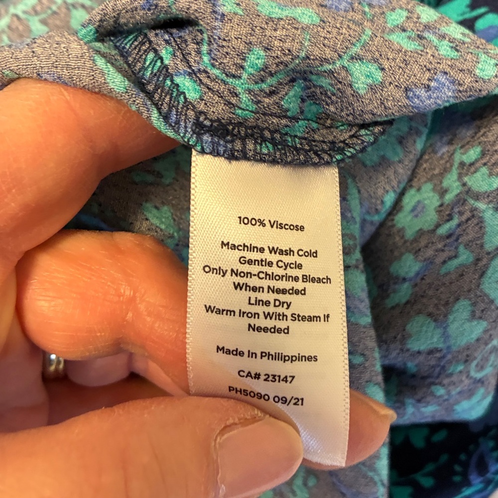 Talbots Petite Folk Smocked Dress NWT PRICE DROP!! - Picture 6 of 10